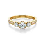 Pierścionek zaręczynowy z diamentami AJPZ_088